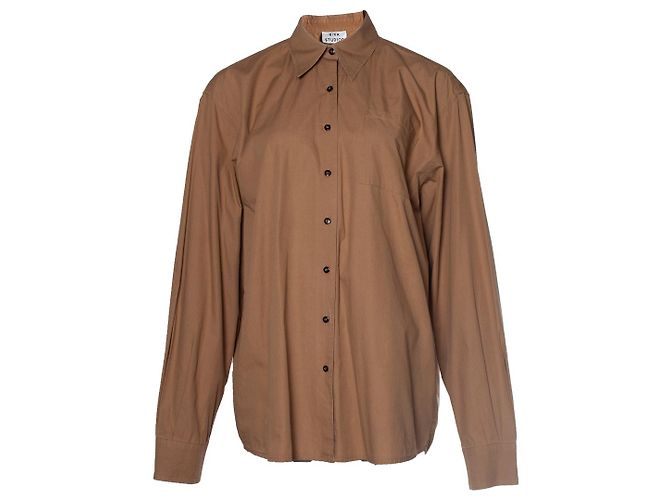 Autre Marque Rika Studios, camicia in cammello Marrone
