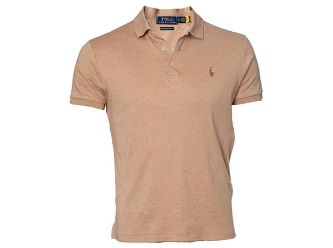 Ralph Lauren, Polo shirt in brown Cotton  ref.1002288