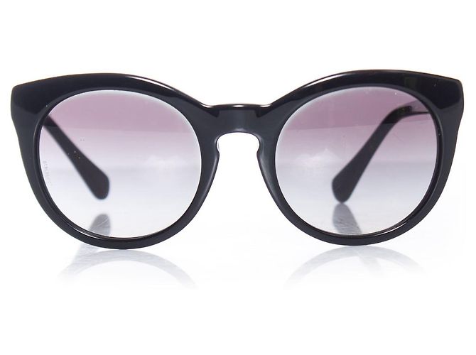 DOLCE & GABBANA, Oversized sunglasses with black frame