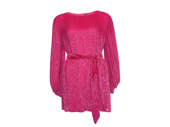 Autre Marque Retrofete, Pink Grace dress Viscose  ref.1002507