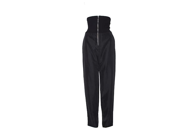 Autre Marque The Range, Trousers with zipper in anthracite Grey  ref.1002527