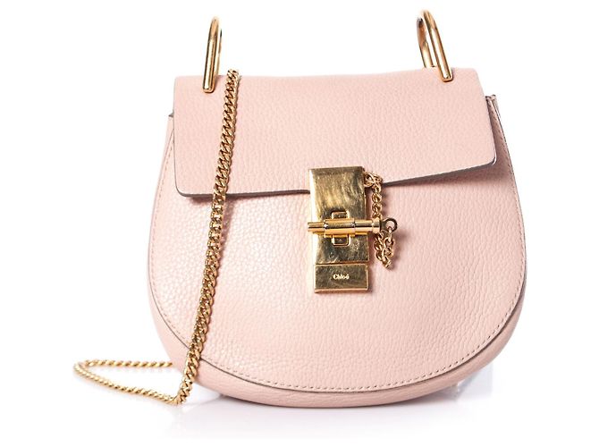Chloé Chloe, Bolso Drew en rosa cemento