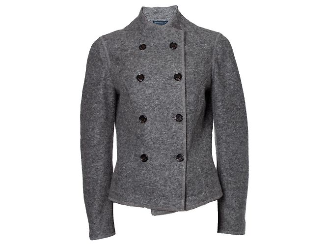 Autre Marque Josephine & Co, Graue, gefütterte Wolljacke