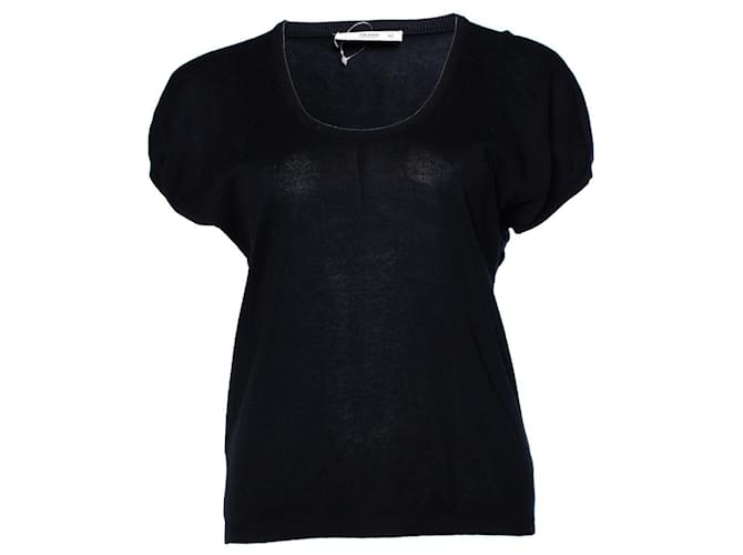 Prada, Top nero Cotone  ref.1002631