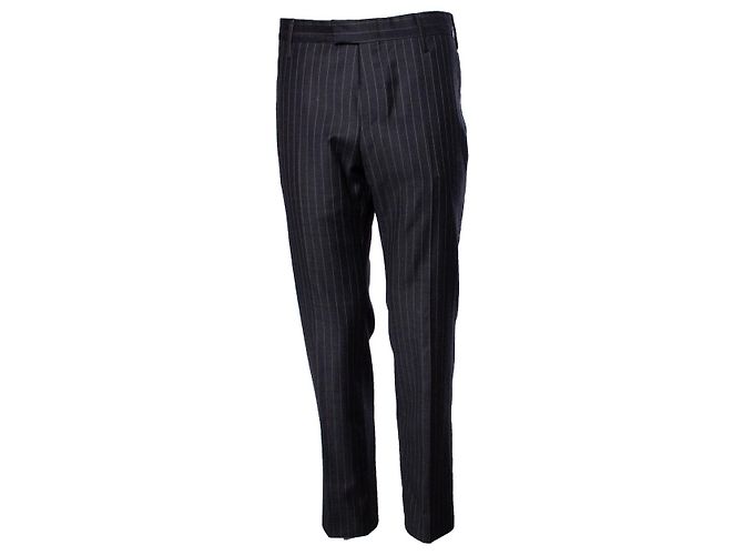 Gucci, Calça listrada em cinza
