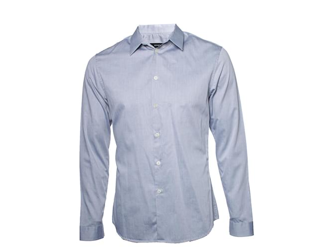 GIVENCHY, blusa gris con rayas claras Algodón  ref.1002636
