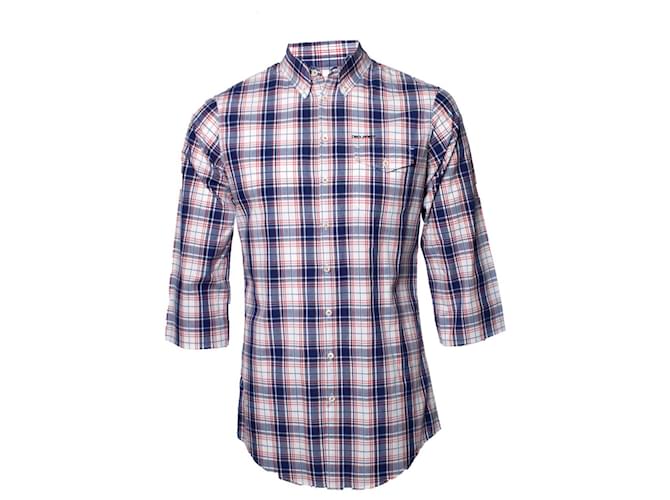 Dsquared2, Multicolor checkered blouse Multiple colors Cotton  ref.1002641