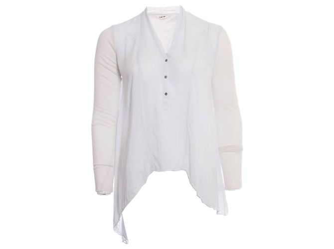 Helmut Lang, top semitransparente .
