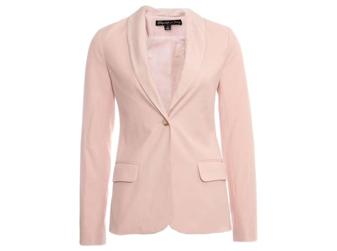 Autre Marque Elizabeth & James, light pink blazer. Polyester  ref.1002722