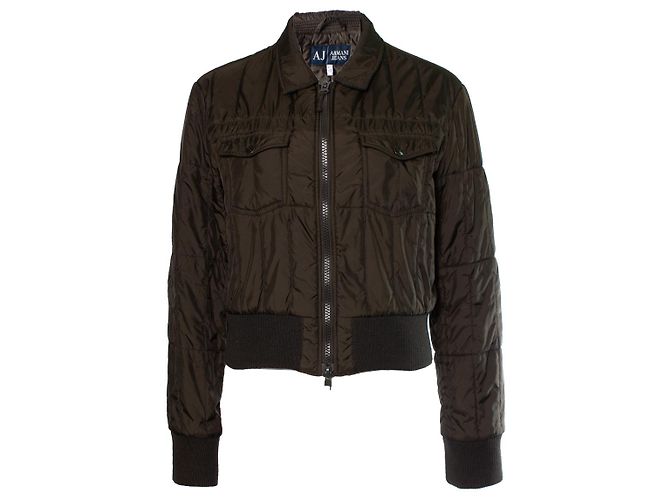 Autre Marque Armani Jeans, Braune Windjacke