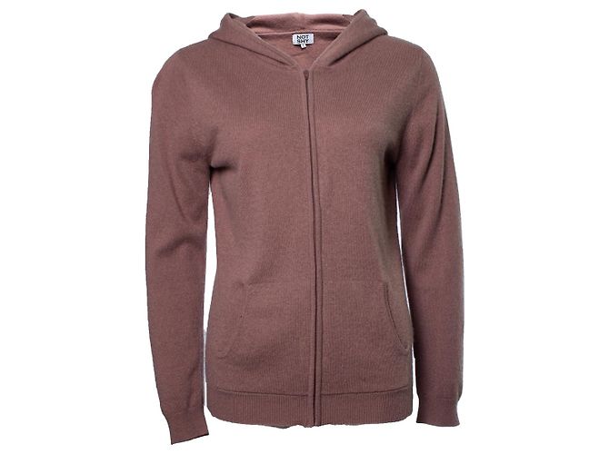 Autre Marque NICHT SCHÜCHTERN, Kaschmir-Cardigan Lila