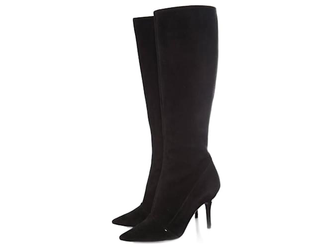 Louis Vuitton Woman Ankle boots Black, Camel Color EU 38 at