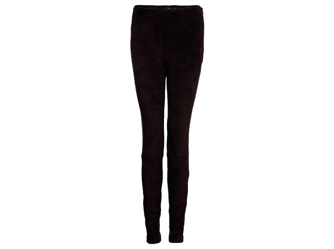 Autre Marque NIKKIE, Pantalón efecto ante negro.
