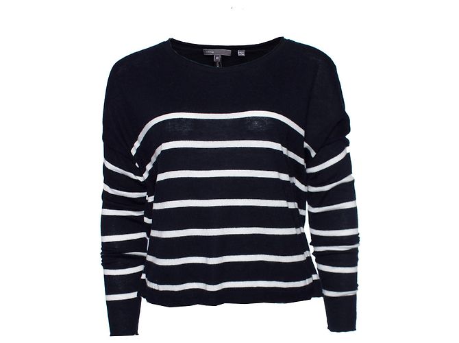 Vince, Blau-weiß gestreifter Pullover