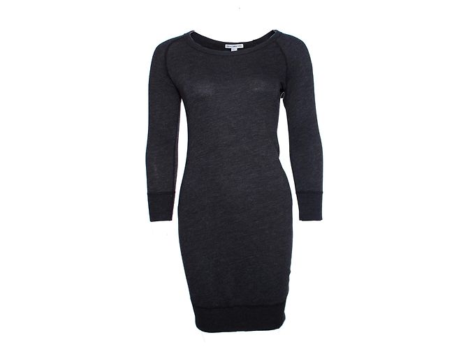 Autre Marque James Perse (Standard), Graues Kleid in Größe 0/XS.