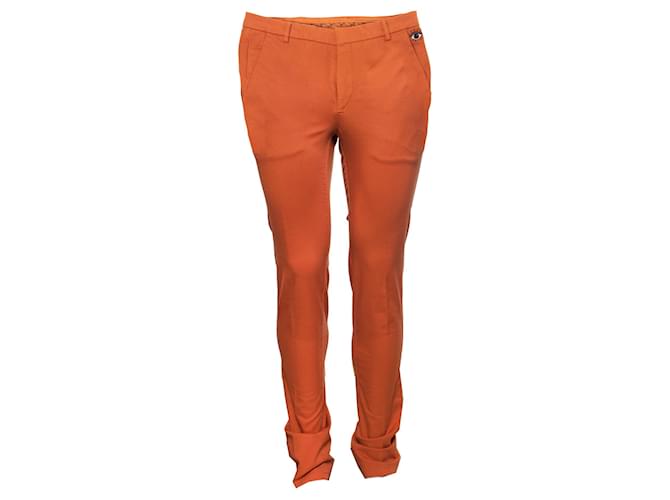 KENZO, arancia/pantaloni color ruggine taglia IT44/XS. Arancione Cotone  ref.1002982
