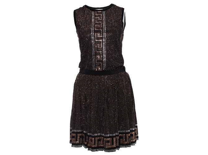 Autre Marque Versace x H&M, Twin set con borchie Nero