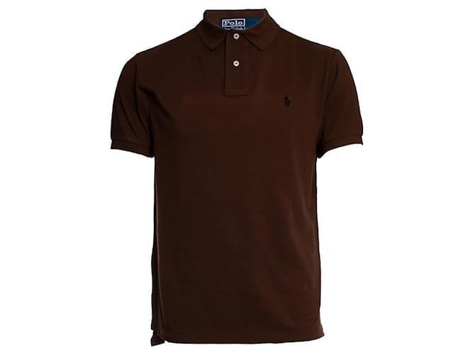Autre Marque Polo by RALPH LAUREN, Polo in brown Cotton  ref.1003068