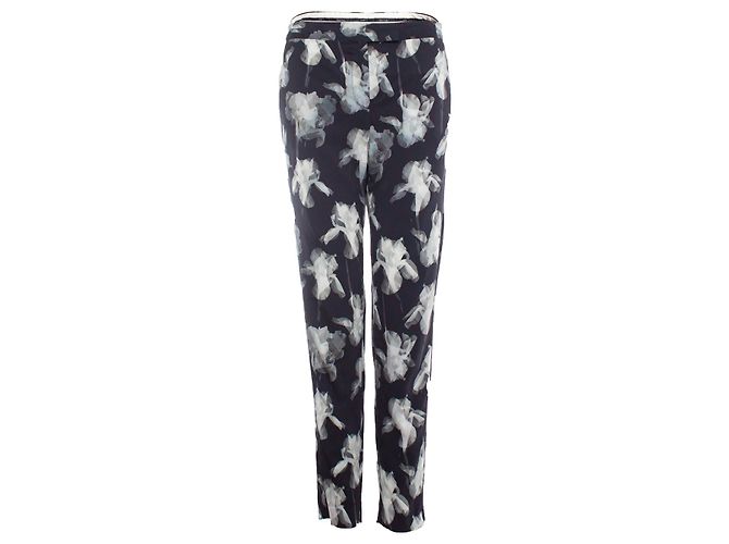 Paul Smith, Hose mit verblasstem Blumendruck Blau