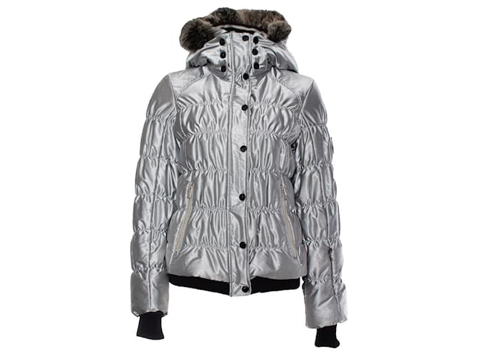 Autre Marque Toni Sailor, Silver ski jacket Silvery  ref.1003166