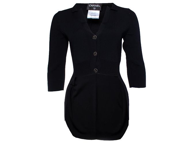 Chanel, Pinguin-Cardigan Schwarz