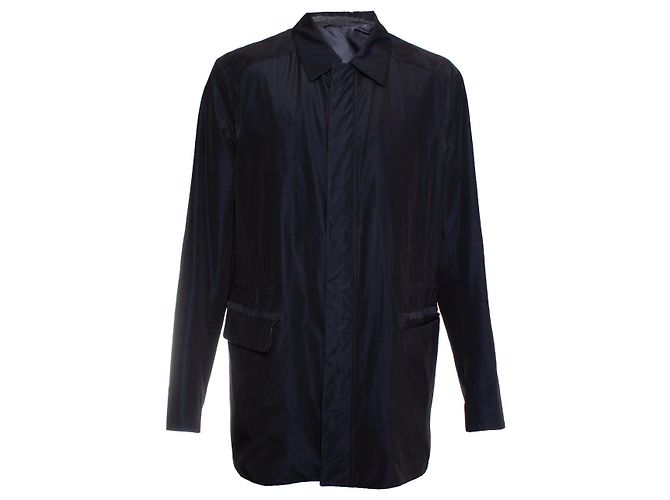 Autre Marque BRIONI, impermeabile blu scuro