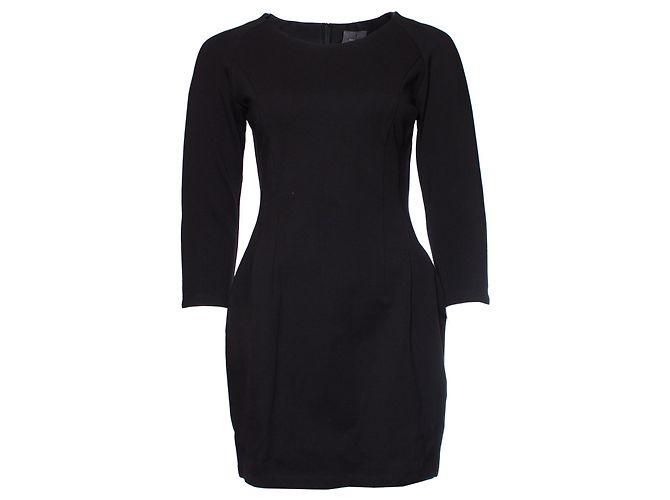 Calvin Klein, Schwarzes Stretchkleid.