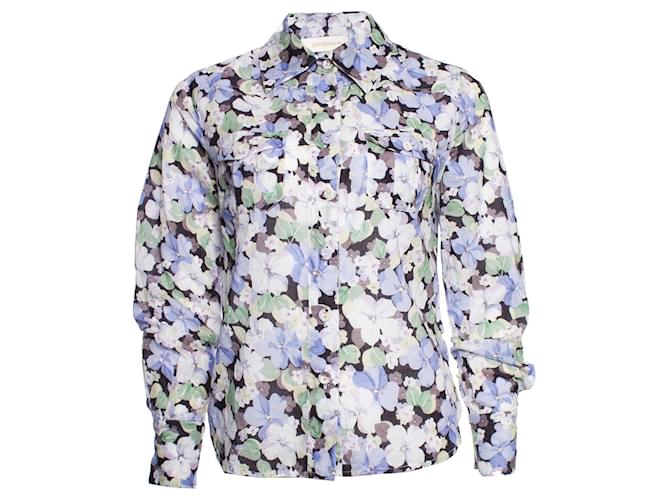Autre Marque Zimmerman, Camiseta floral. Multicolor Algodón  ref.1003310