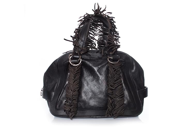 John Galliano, Boho leather fringe bag  ref.1003323
