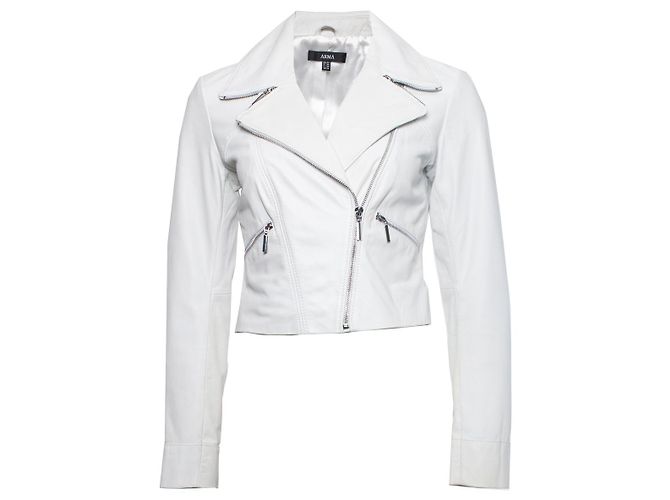 Autre Marque Arma, Weiße Lederjacke