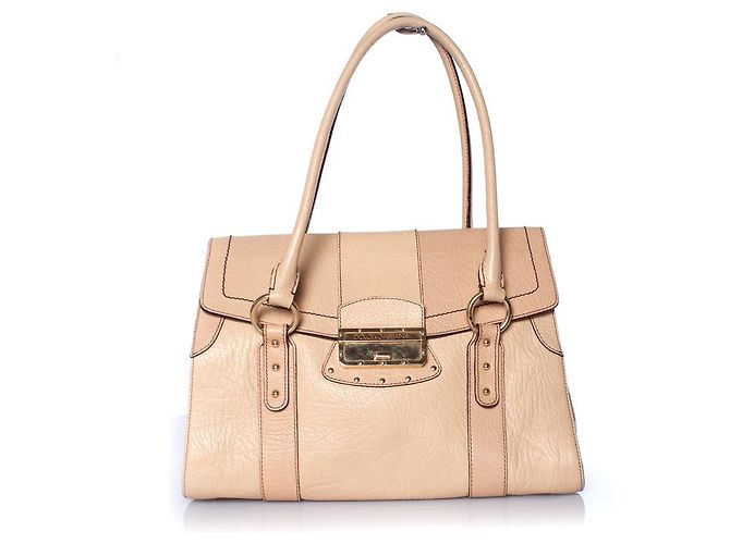 DOLCE & GABBANA, bolsa de couro grained