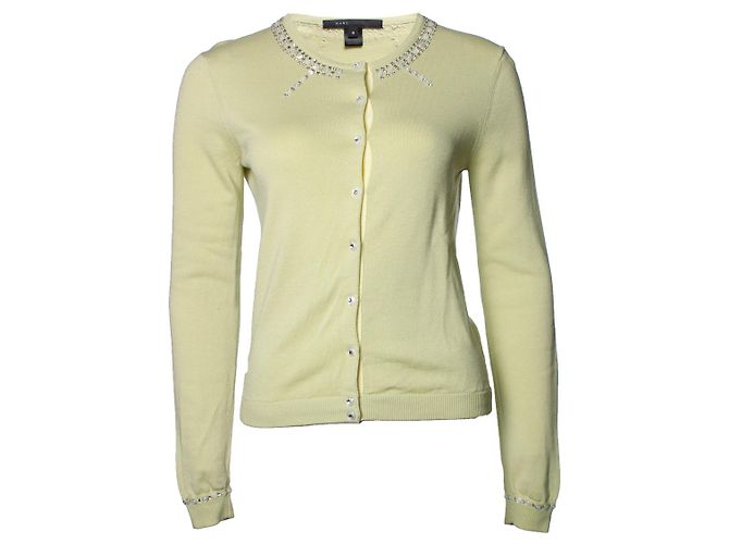 MARC JACOBS, Strickjacke in Limettengrün