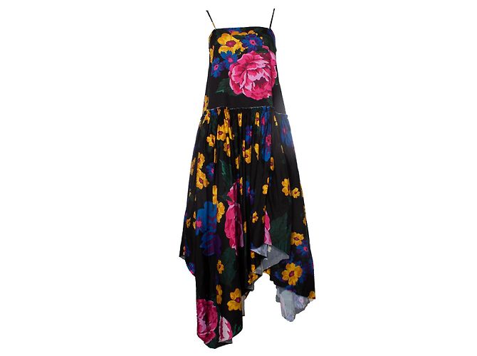Autre Marque Marqués Almeida, Vestido maxi floral Multicolor