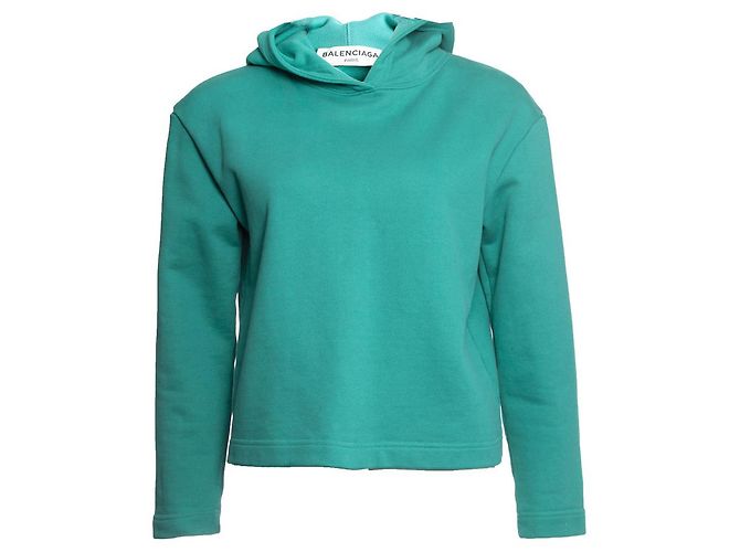 Balenciaga, Grüner Kapuzenpullover