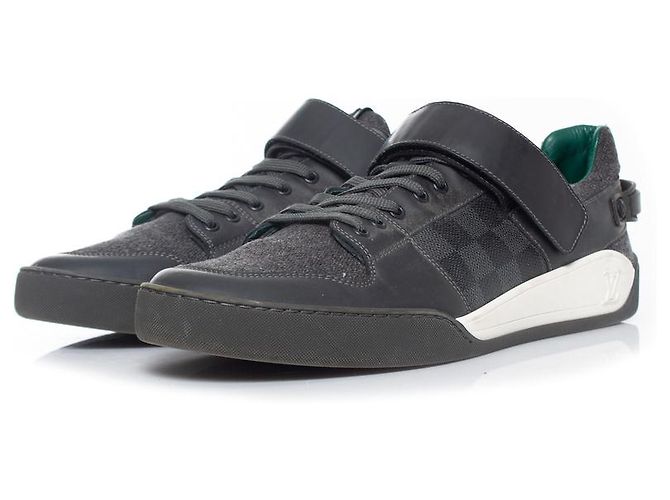 Louis Vuitton, Baskets à scratch Damier Gris