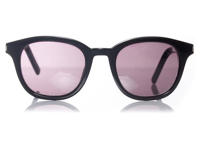SAINT LAURENT, Classico 1 Occhiali da sole neri Nero