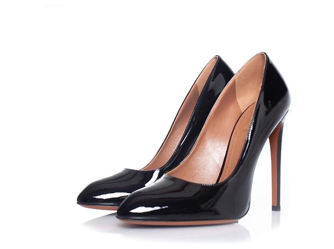 Alaïa Alaia, Lacklederpumps in Schwarz