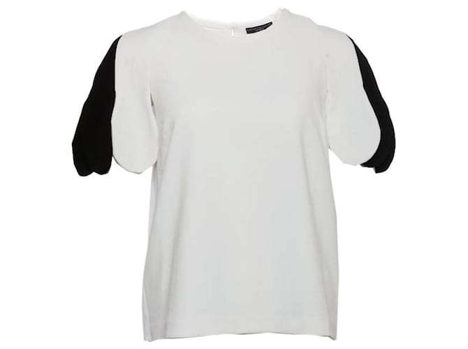 Autre Marque VICTORIA BECKHAM for TARGET, black and white top in size M. Polyester  ref.1003589