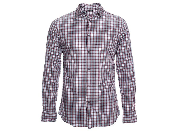 Dsquared2, camicia da boscaiolo a quadri Multicolore