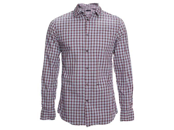 Dsquared2, chemise de bûcheron à carreaux Coton Multicolore  ref.1003628