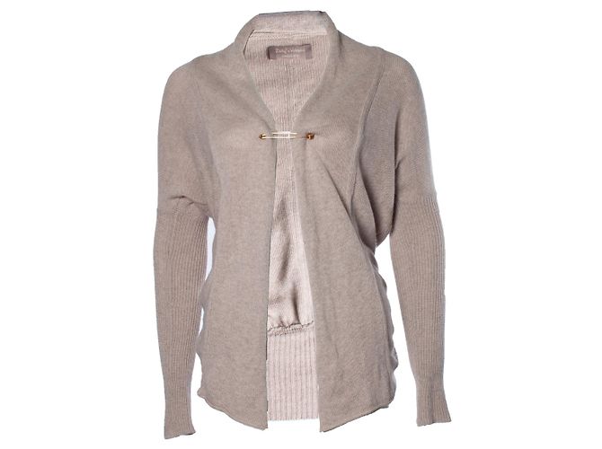 ZADIG & VOLTAIRE, Strickjacke mit Sicherheitsnadel Braun