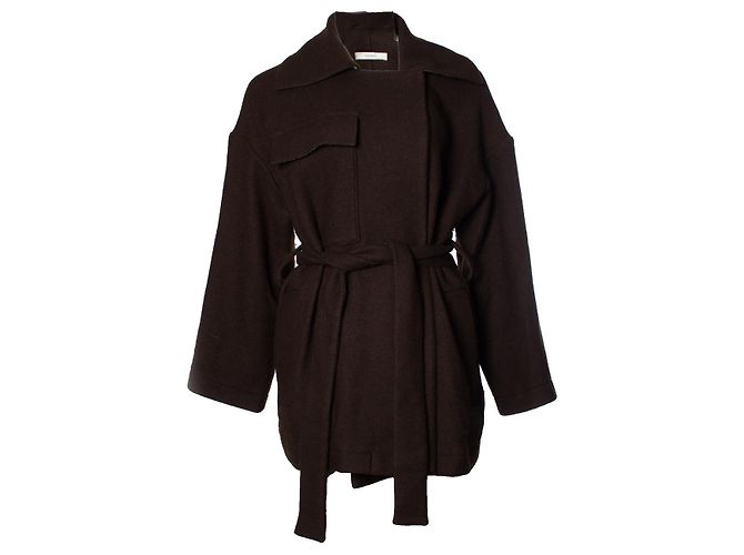 Autre Marque Odeeh, Brown wrap coat