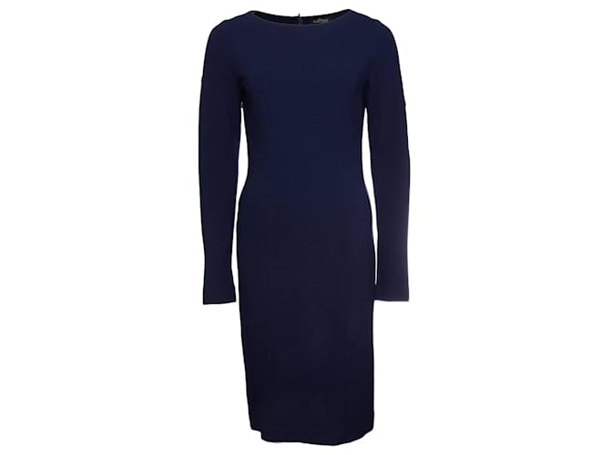 Autre Marque La Kleid, blaues Kleid in Größe S. Viskose  ref.1003678
