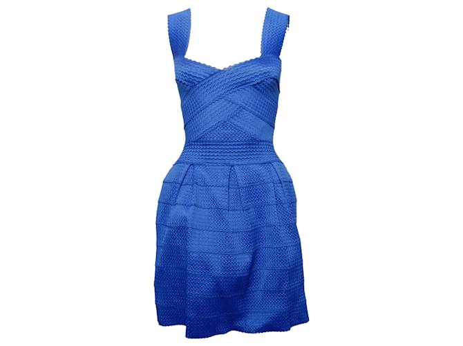 Stella Luna Ella Luna, Blaues, figurbetontes Kleid in Größe XS. Polyester  ref.1003700