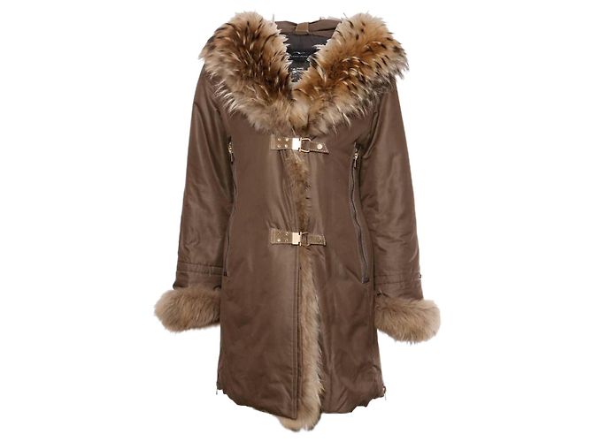 Autre Marque Violanti, Olivgrüner Pelzparka