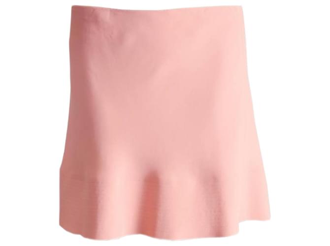 balenciaga, baby pink skirt. Silk  ref.1003809