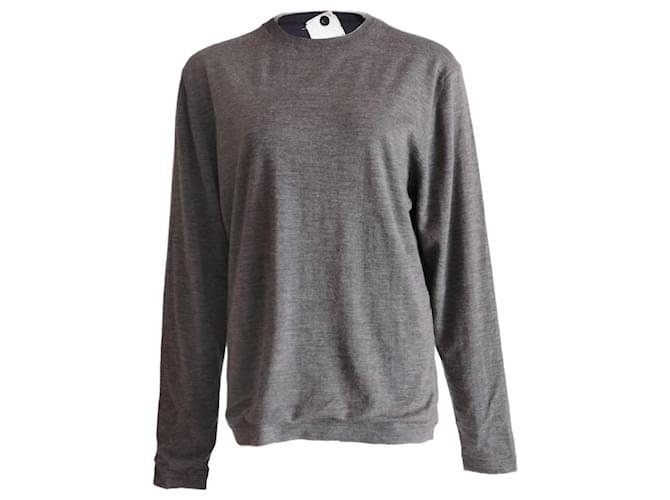 Autre Marque UNITÀ, maglione di lana grigio  ref.1003815