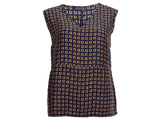 Autre Marque LAURA URBINATI, top con estampado gráfico Multicolor