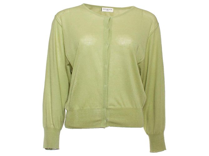Dries van Noten, Grüne Strickjacke