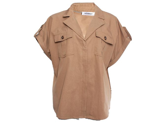 Autre Marque Co’couture, Safari-Shirt Braun